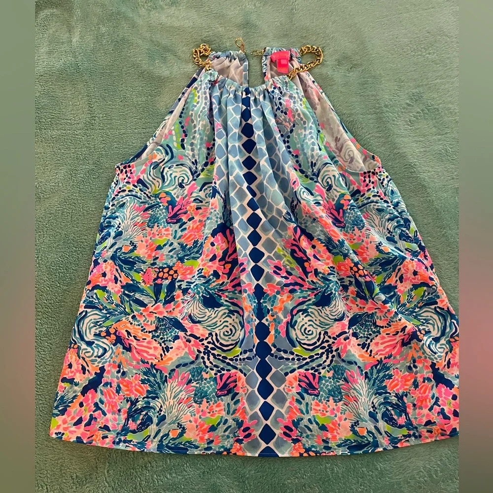 Lilly Pulitzer Isa Halter Top - Picture 2 of 5